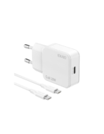 Conjunto de carregador GaN IDUSD D306B C + cabo C/C PD de 20 W