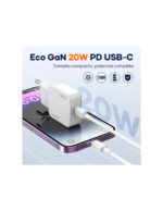 Conjunto de carregador GaN IDUSD D306B C + cabo C/C PD de 20 W - Image 3