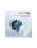 Conjunto de carregador GaN IDUSD D306B C + cabo C/C PD de 20 W - Image 2