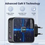 UGREEN Nexode 100W USB C GaN com 4 portas - Image 6